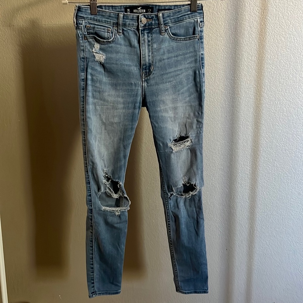 Hollister High Rise Super Skinny Crop